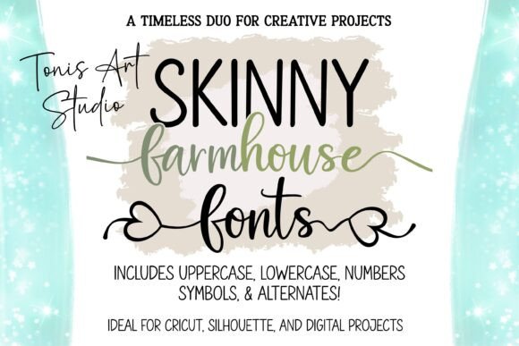 Farmhouse Script & Skinny Farmhouse merchant preview